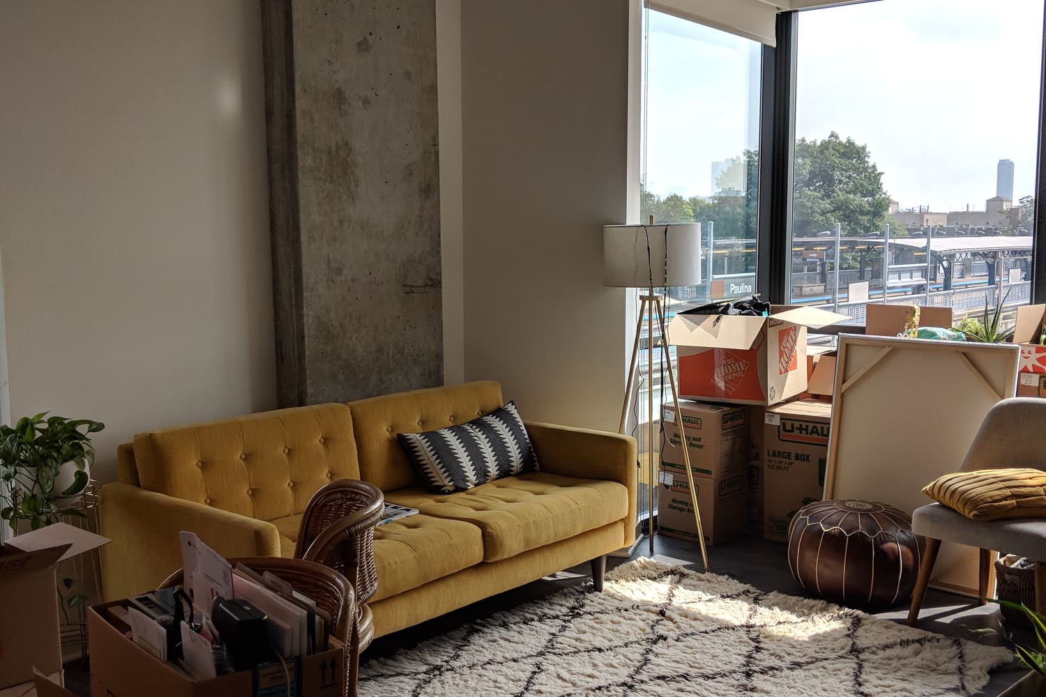 Picture of Color and Pattern DIY Apartment Makeover Photos | Apartment Therapy